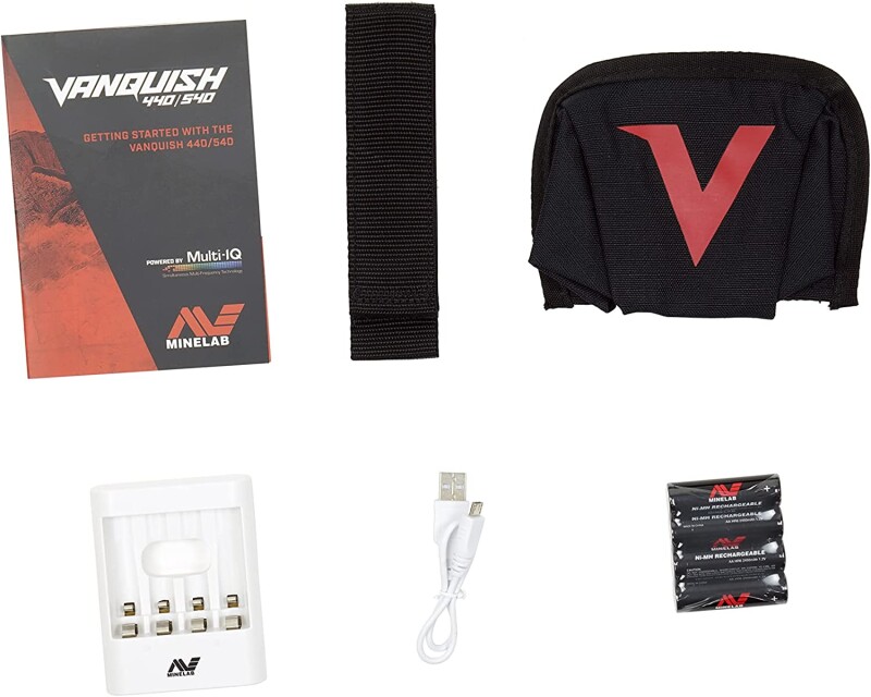 Metal detectors Minelab Vanquish 540 PRO-PACK + GO-FIND 11