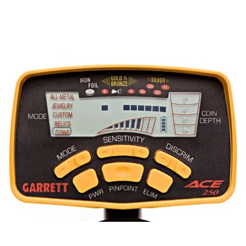 Metāla detektors Garrett ACE 250 + DĀVANAS