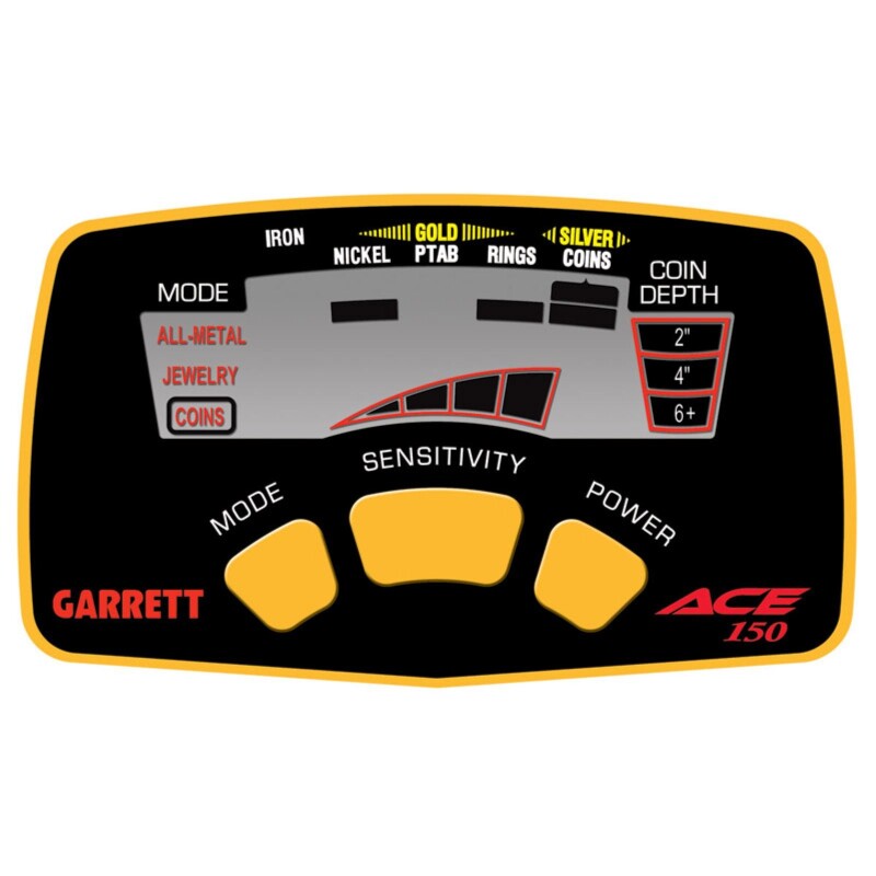 Metal detector Garrett ACE 150 + GIFTS