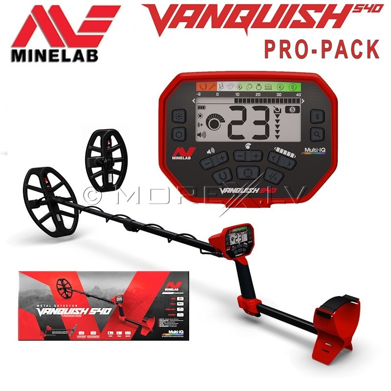 Metāla detektors Minelab Vanquish 540 Pro-Pack