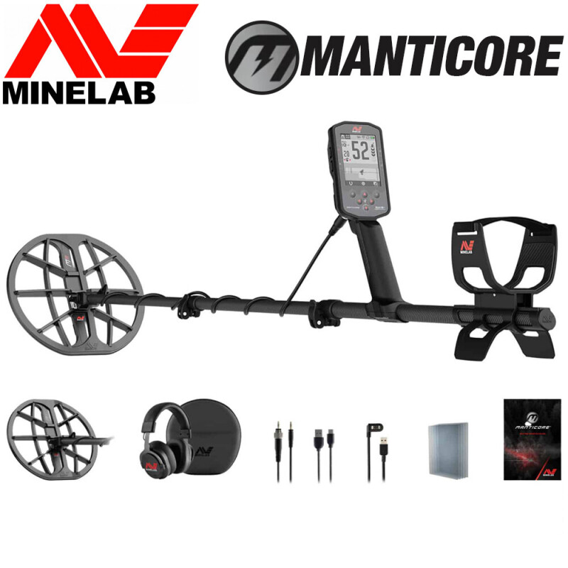 Металлодетектор Minelab Manticore + DĀVANA: PRO-FIND 40
