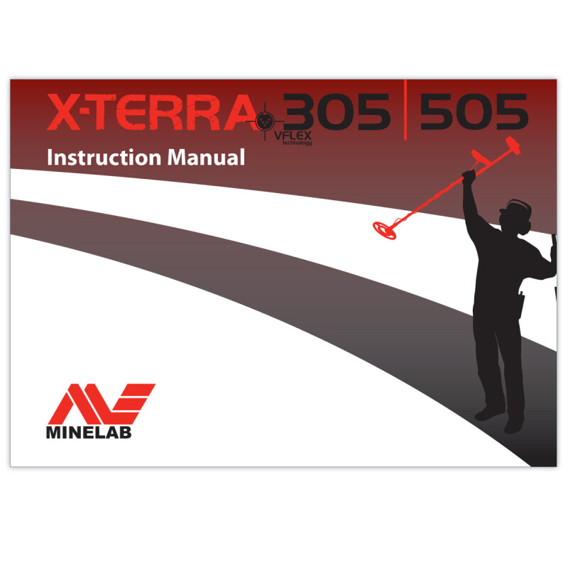 Minelab X-TERRA 305/505 Instruction Manual (3011-0189)
