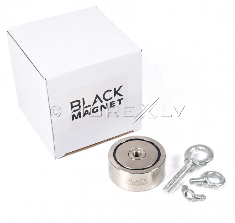 Black Magnet F120X2 Divpusējs meklēšanas magnēts 2x120kg