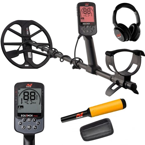 Minelab EQUINOX 700 metāla detektors + DĀVANA: PRO-FIND 15