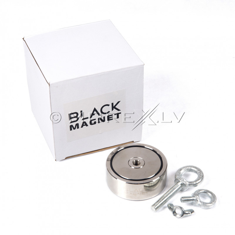 Black Magnet F200X2 Divpusējs meklēšanas magnēts 2x200kg